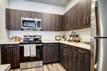 Designer kitchens with  granite countertops